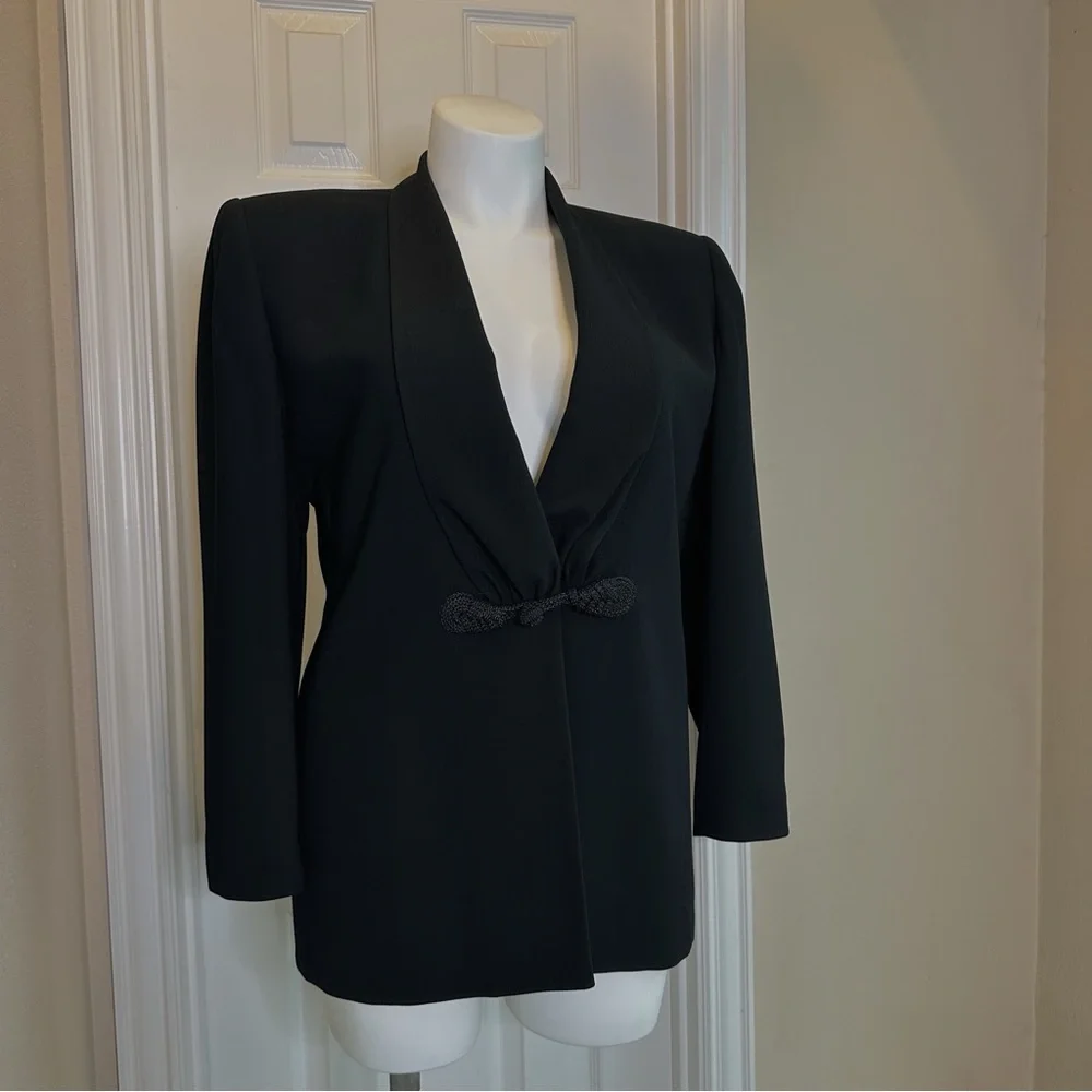 Christian Dior Black Vintage Blazer
